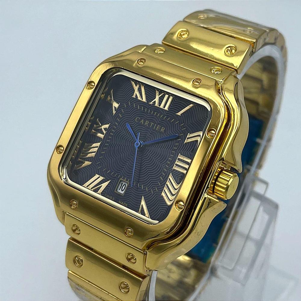 Cartier Royale Steel Édition – Premium Men's Analog Wristwatch  by Cartier