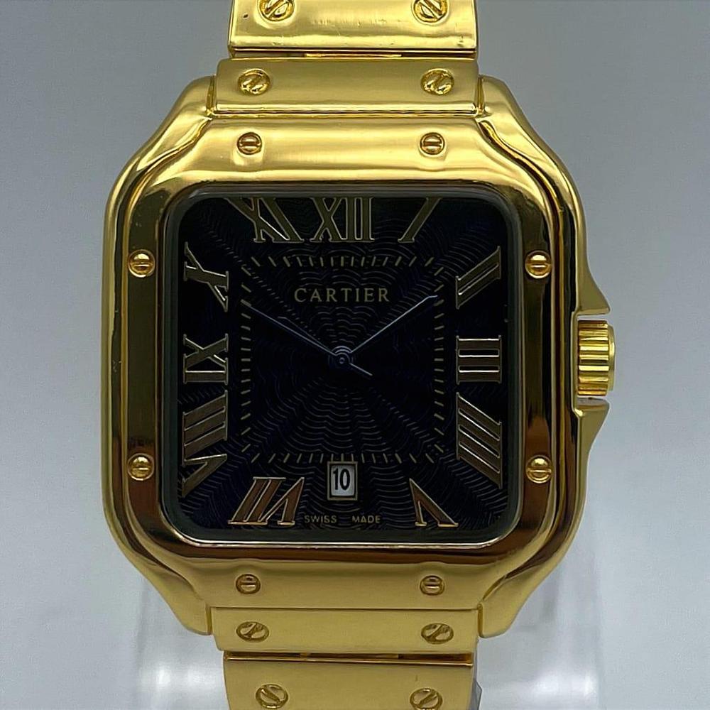 Cartier Royale Steel Édition – Premium Men's Analog Wristwatch  by Cartier