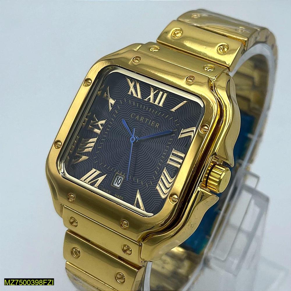 Cartier Royale Steel Édition – Premium Men's Analog Wristwatch  by Cartier